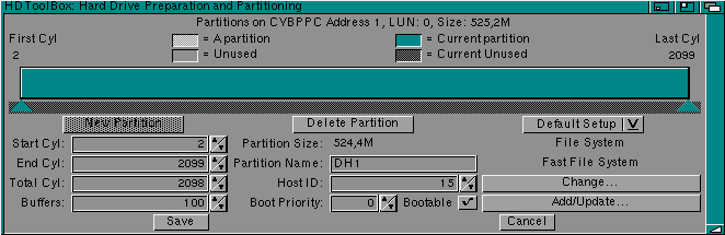 HDT partitioning